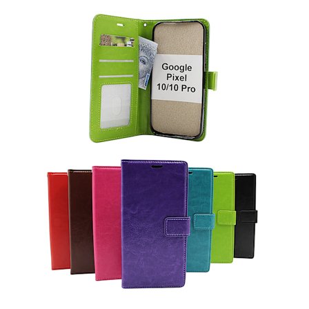 Crazy Horse Plånboksfodral Google Pixel 10 / Pixel 10 Pro