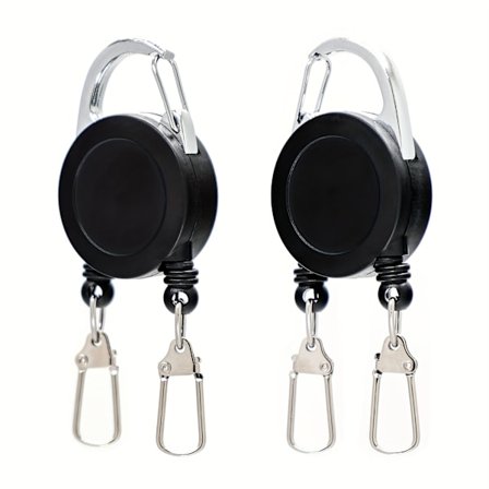 En dubbelspole för flugfiske gör att två fiskeverktyg är lättillgängliga med en linsträckare, utan Batt [DB]