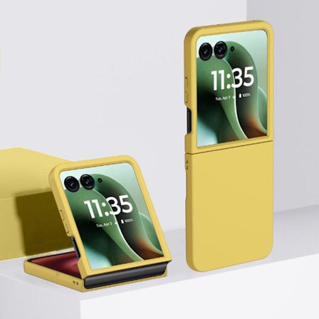 Motorola Razr 60 Ultra Skal - Skyddande PC Fodral med Skin Feel Design