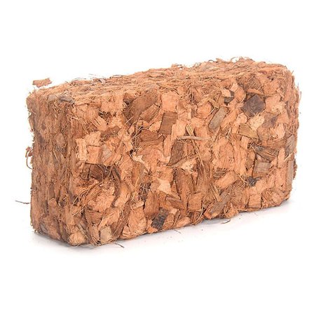 Kokosnøtt Coir Brick 500g Husholdning Bonsail Blomster Planter Grønnsak Dyrking