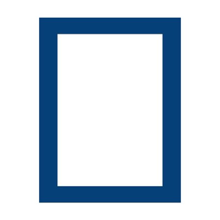 Ram Kartong Vägghängande Bild NAVY