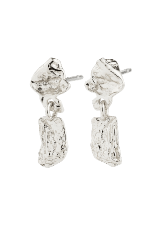 Pilgrim AMI earrings silver-plated Smycken & klockor Dam Silver ONESIZE