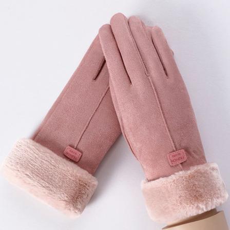 Damhandskar Höst Vinter Varma Full Finger Vantar Outdoor Spo