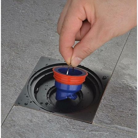 3,5x5,3cm suihkulattiakaivon viemäri, takaiskuventtiili, hajunpoisto, hiljainen