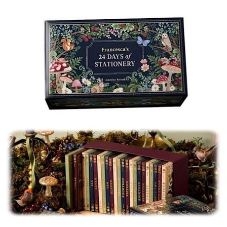 Julekalender Papirvarer Adventskalender, 24 dager juleoverraskelsesgaver-FD-