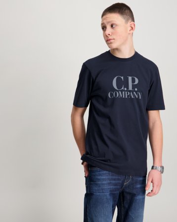 C.P. Company T-SHIRT SHORT SLEEVE Blauw T-shirts Jongens - Kids Brand Store