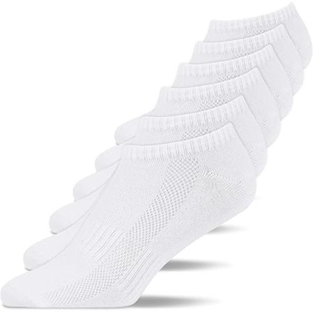 Pairs Organic Cotton Training Socks/Ankle Socks for Men and Women: Durable Workout Socks for Women and Men for Everyday Use