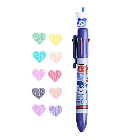 2 ST Kulspetspenna Neutral Pen 03-10COLORS 03-10COLORS