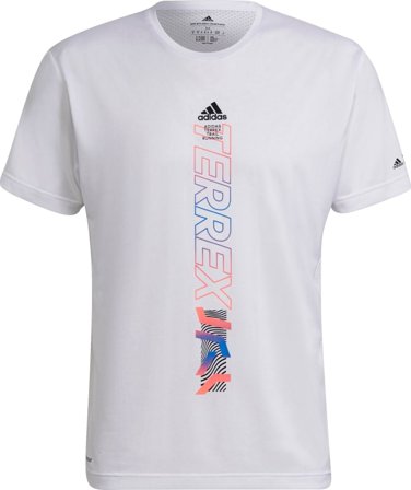 Adidas Men's Terrex Agravic Tee Men Short sleeved fitness sweater White M