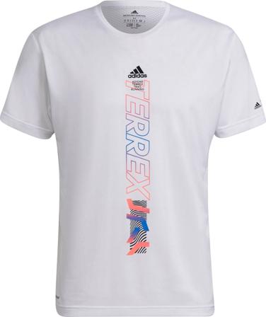 Adidas Men's Terrex Agravic Tee Men Short sleeved fitness sweater White XXL