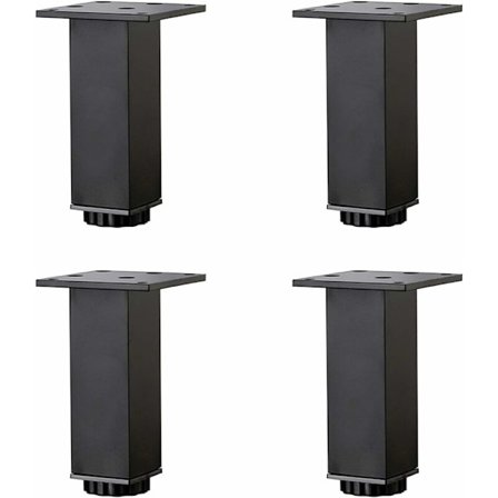 Højdejusterbare møbelben i aluminiumlegering, sofabordben, Si