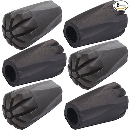 Tillbehör till vandringsstavar Extra tjocka, slitstarka gummipluggar