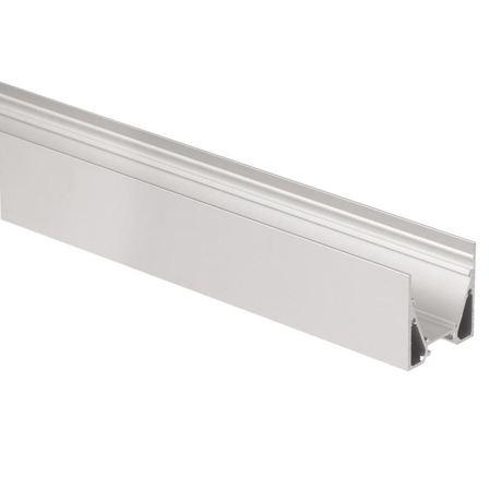 Hide-a-Lite Maxi U Profil Aluminium, 2 m, Belysning