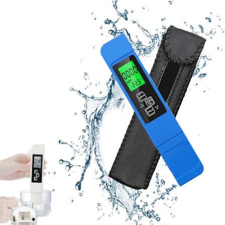 Digital vandkvalitetstester, vandkvalitetstester, professionel 3 i 1 TDS, EC og termometer, drikkevand PPM-måler, hydroponi, akvarium og