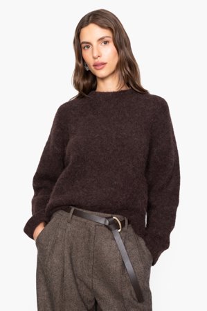 CAMILLA PIHL - Joy Knit - Dark brown SizeXS