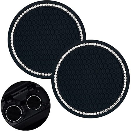 Bilunderlag, 2 stk. PVC bilkoppholder-dings selvinnsatt