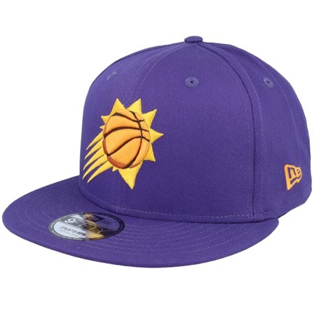 New Era - NBA Roxa snapback Boné - Phoenix Suns NBA Rear Logo 9FIFTY Purple Snapback @ Hatstore
