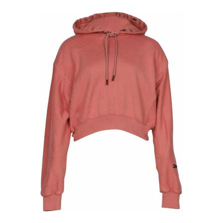 Victoria Beckham, Cropped Sweatshirt In Roze, Dames, Maat:S
