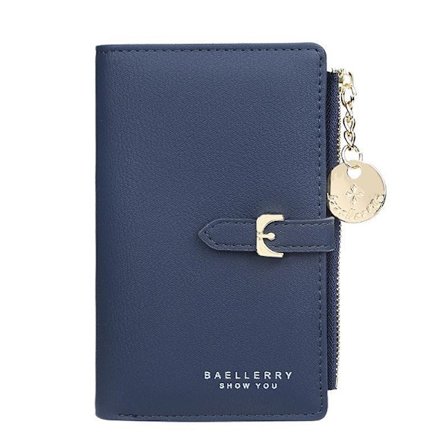 Kvinnors kopplingsplånbok, Baellerry Ladies Fashion Leather Long