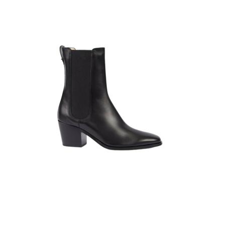 Tod's Elastic Laarzen , Zwart , Dames , Maat: 37 EU Enkellaarsjes