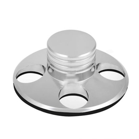 LP Platespiller Klemme Disk Stabilisator, LP Vinyl Platespiller Klemme for Vinylplater, Metall Disk Stabilisator LP-SEC
