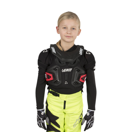 Protektorenweste Leatt 2.0 Kinder Schwarz S/M