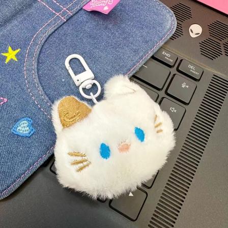 Sarjakuva Pehmo Kitten Avaimenperä Kissa Nukke Riipus Avaimenperä Charms B