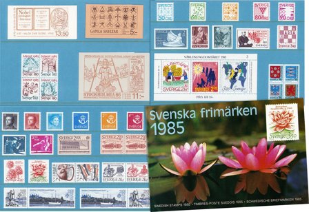 Sverige - Årsmappe 1985