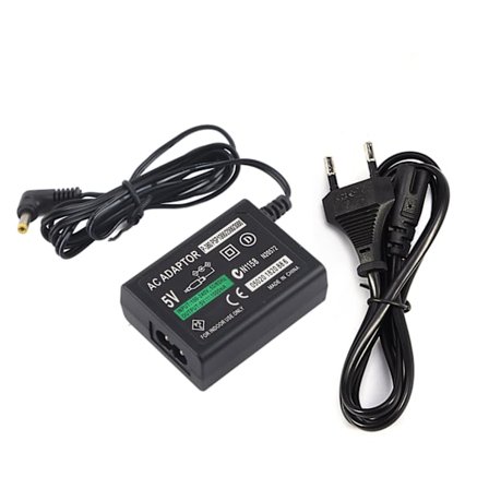PSP 1000 2000 3000 Vegglader AC Adapter EU Plugg Strømforsyningsledning