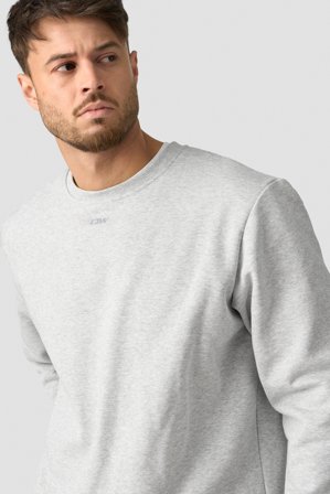 Everyday Crewneck Light Grey Melange