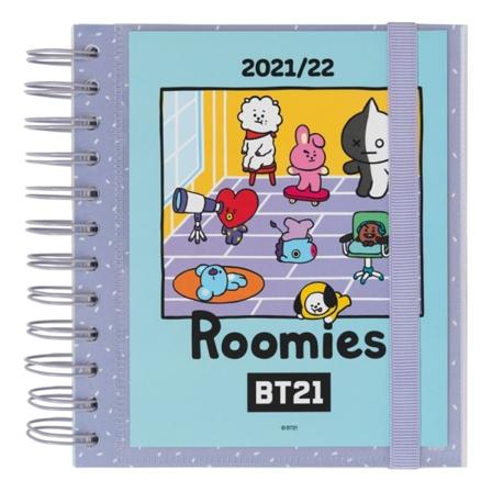 BT21 - Kalender för läsåret 2021/2022 (blå)