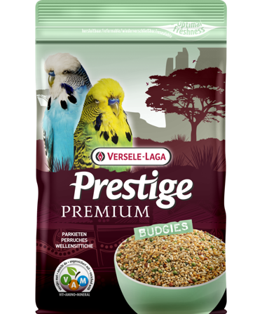 Versele-Laga - Prestige Premium undulat 2,5 kg - Fuglemat & fuglefôr - Frøblanding - ZOO.no