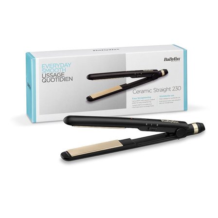 BaByliss Ceramic Straight 230, Hår, Styling Tools, Glattejern