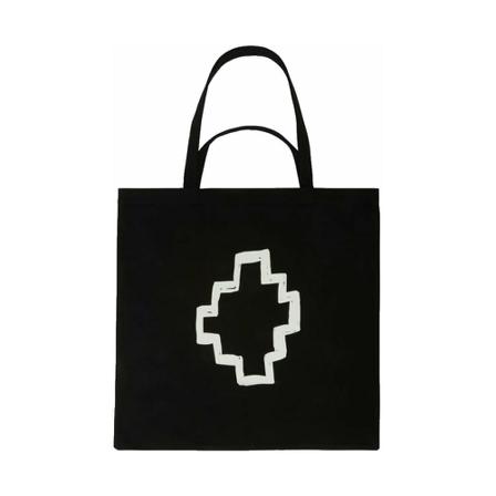 Marcelo Burlon, Cross Tote Bag Zwart, Dames, Maat:ONE Size