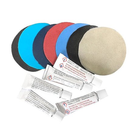 10 stk. PVC Lim til Luftmadras Oppustelig Luft Seng Båd Sofa Reparationssæt Lappe Lim