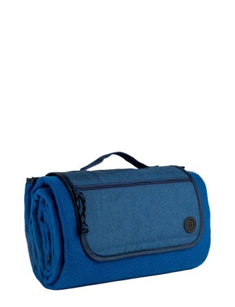 Sagaform City Picnic Blanket - Blue - ONE SIZE