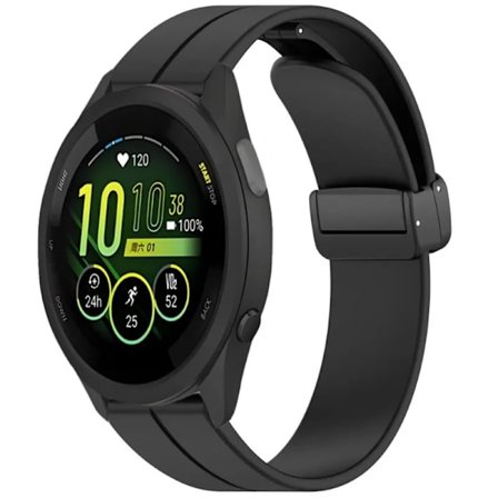 20mm 22mm Mjukt Silikonarmband för Garmin Active 5 Vivoactive 5 Magnetiskt Armband Armband Garmin Forerunner 55 965 265 165 Armband