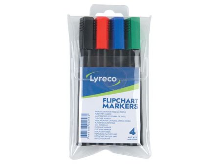 LYRECO Blädderblockspenna rund 4/fp - Lyreco - Kontorsmaterial - Pennor - Blädderblockspennor