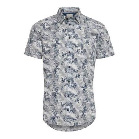 Blend, Half -sleeve shirt Wit, Heren, Maat:S