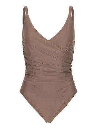 Cartel Copenhagen Medewi Draperet Badedragt Hazel L, Tøj & Bolig, Badedragter, Til Voksne