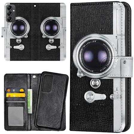 Samsung Galaxy A15 - Mobilcover/Etui Cover Retro Kamera