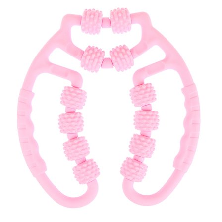 Muscle Roller Exercise Roller Massager Ring Clip Muscle Roller