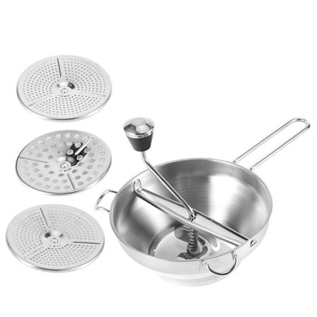 Multifunktionel Manuel Madmixer Rustfrit Stål Salat Grøntsags Frugt Blender Køkken