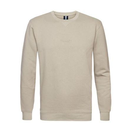Profuomo Sweatshirt , Beige , Heren , Maat: 2XL