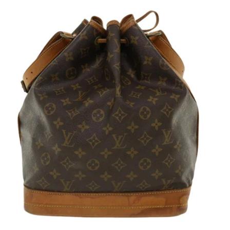 Louis Vuitton Vintage, Pre-owned Noe Monogram Bag Bruin, Dames, Maat:ONE Size,leather