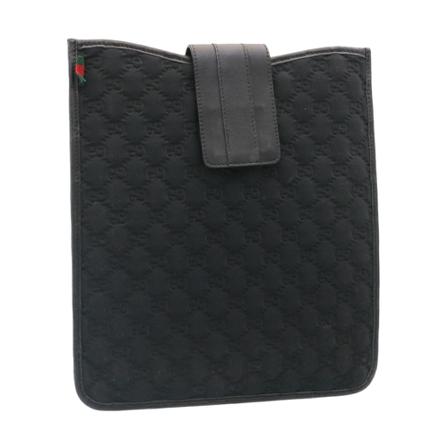 Gucci Vintage Pre-owned iPad Case Sort, Dame Vintage Accessories, Størrelse: ONE Size