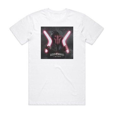 {xjxj}Smash Into Pieces Boomerang Album Cover T-shirt Hvid M