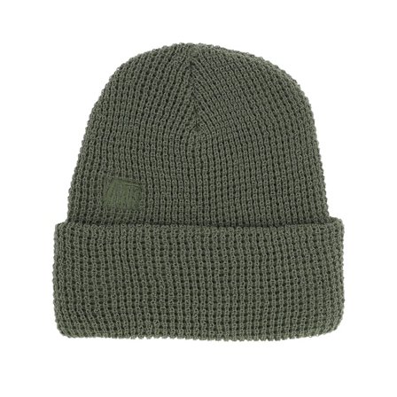 Vans - Grön cuff Beanie - Mte Olmstead Waffle Beanie Pine Forest Cuff @ Hatstore