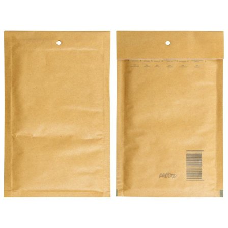 200st Bubbelpåsar 115x215 mm (B/2/12) - Bruna