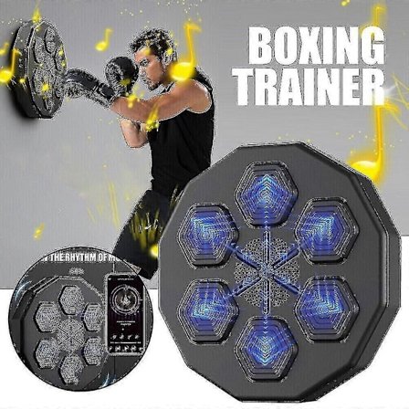 Boksningstræningsmusik elektronisk boksningsvæg mål smart vægmonteret kamp - WELLNGS